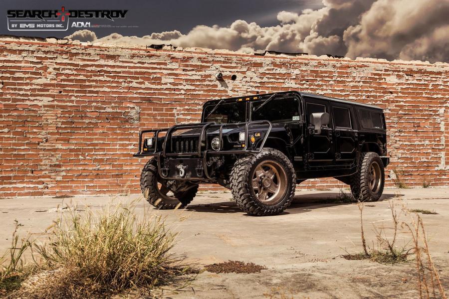 Hummer H1 Search Destroy by EVS motors on ADV.1 Wheels (ADV5S Truck Spec HD.1) '2015